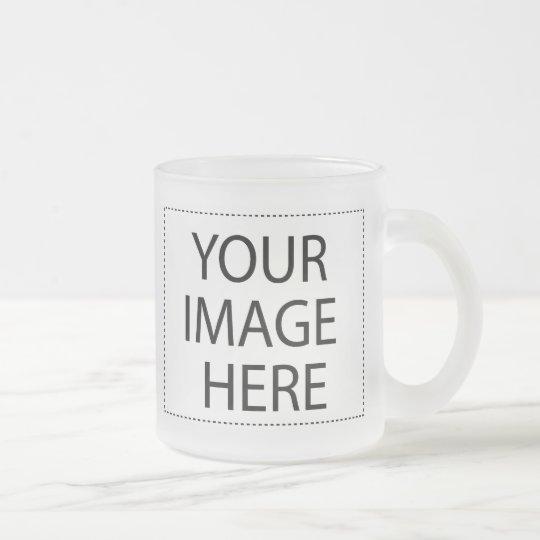 Design Your Own Kids Gift Frosted Glass Coffee Mug