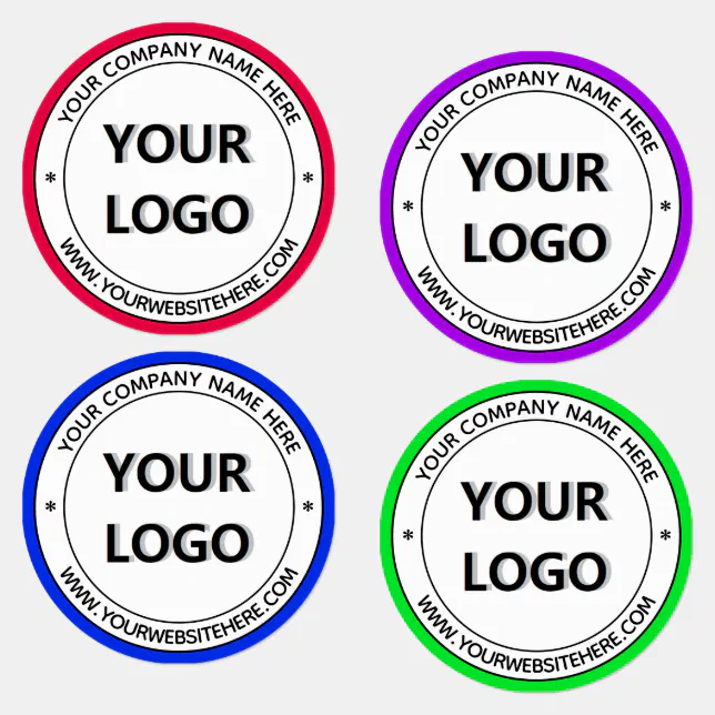 Design Your Own Labels with Company Logo and Text | Zazzle