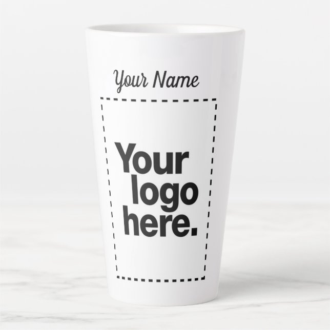 Design Your Own Latte Mug (Front)