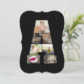 Design Your Own Letter A Photo Collage (Standing Front)