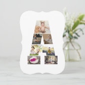 Design Your Own Letter A Photo Collage (Standing Front)