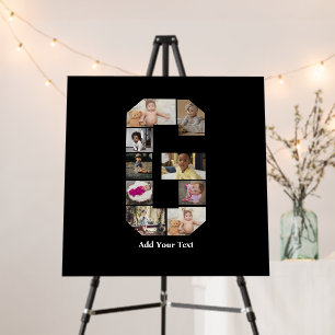 Design Your Own Letter G Photo Collage Foam Board