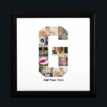 Design Your Own Letter G Photo Collage Gift Box<br><div class="desc">This monogram photo collage is a personalized design that combines a bold monogram (initials or a letter) with a collection of photos arranged artistically within or around it. It's a stylish way to showcase memories while adding a unique,  elegant touch to decor or gifts.</div>
