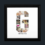 Design Your Own Letter G Photo Collage Gift Box<br><div class="desc">This monogram photo collage is a personalized design that combines a bold monogram (initials or a letter) with a collection of photos arranged artistically within or around it. It's a stylish way to showcase memories while adding a unique,  elegant touch to decor or gifts.</div>