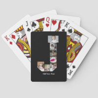 Design Your Own Letter J Photo Collage Poster