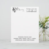 Design your own Letterhead (Standing Front)