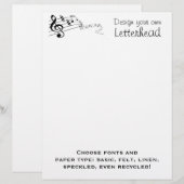 Design your own Letterhead (Front/Back)
