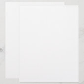 Design Your Own Letterhead (Front/Back)