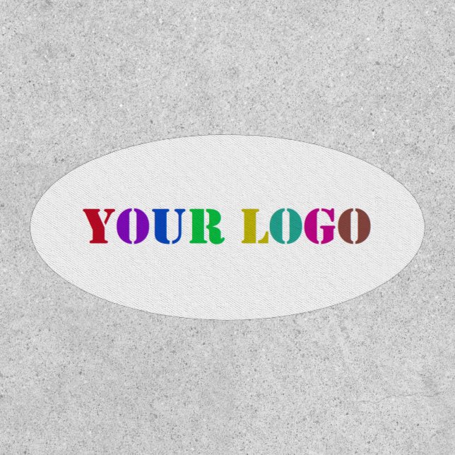 Design Your Own Logo Business Patch Template (Front)