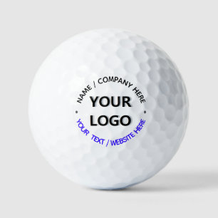 Design Your Own Logo Stamps Golf Balls Example