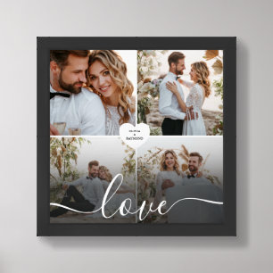 Design Your Own Love Collage Photography Framed Art