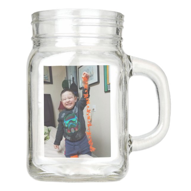 Design Your  Own Mason Jar - front & back photos (Front)