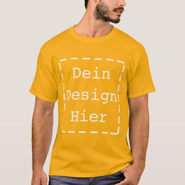 Design your own men Basic T-shirt (Front)