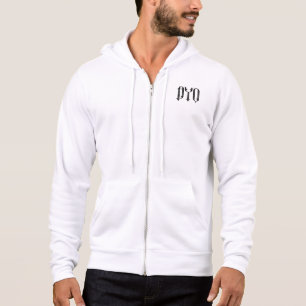 Design Your Own Men’s Zip-Up Hoodie