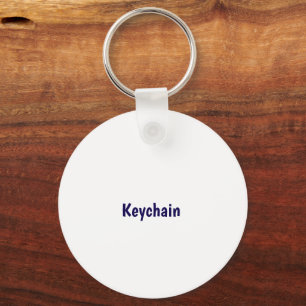 Design Your Own Metal Circle Keychain