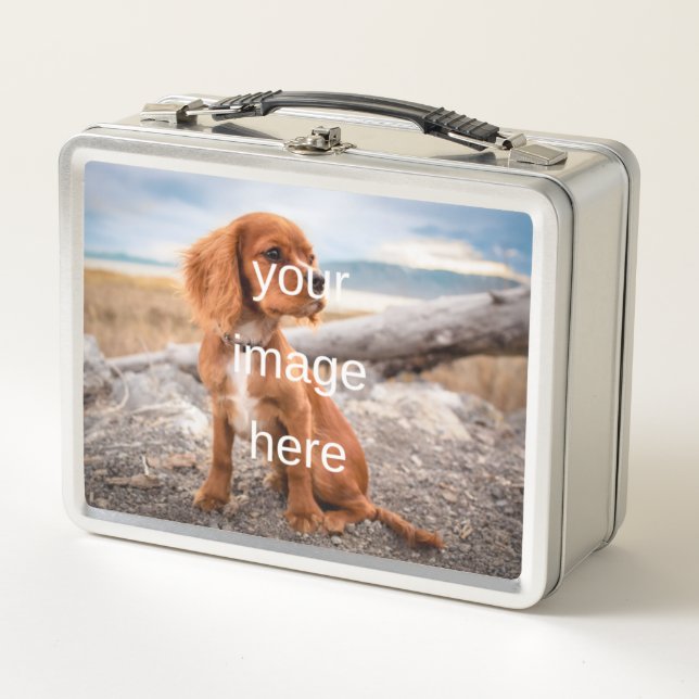 DESIGN YOUR OWN METAL LUNCH BOX (Front)