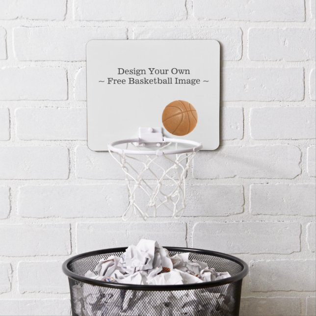 Design Your Own Mini Basketball Hoop (In Situ)