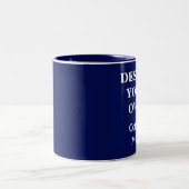 Design Your Own Mug - Blue (Center)