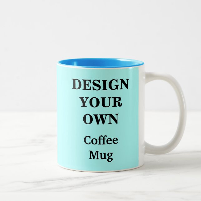 Design Your Own Mug - Light Blue (Right)