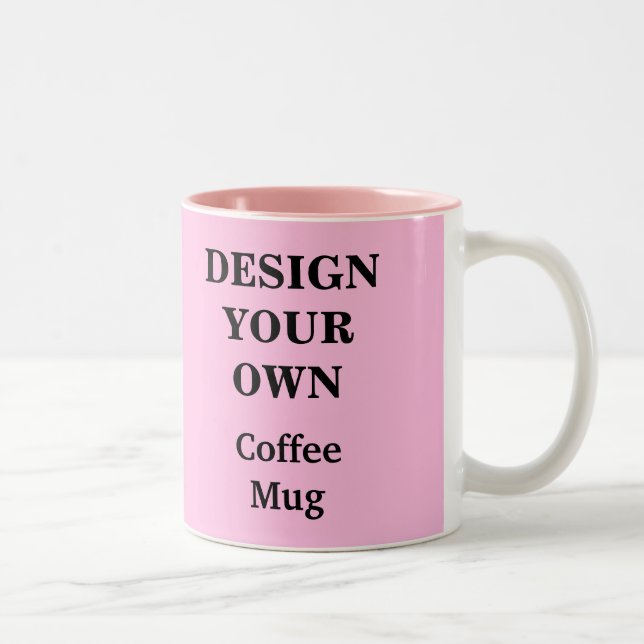 Design Your Own Mug - Light Pink (Right)