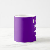 Design Your Own Mug - Purple (Center)