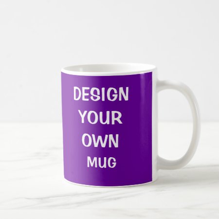 Design Your Own Mug - Purple