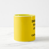 Design Your Own Mug - Yellow (Center)