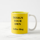 Design Your Own Mug - Yellow