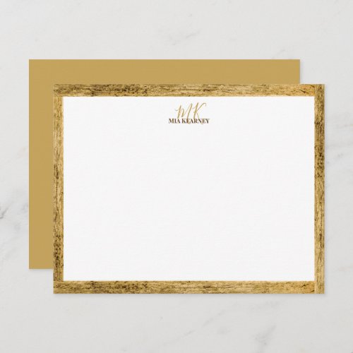 Design Your Own Note Card Create Your Own Monogram