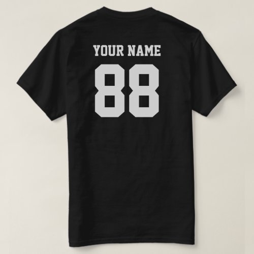 Design Your Own Numbers T_Shirt