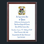 Design your own Order or Eastern Star Award Plaque<br><div class="desc">Order or Eastern Star Award Plaque</div>
