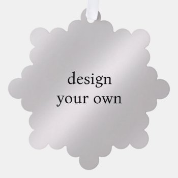 Design Your Own Ornament Card by KRStuff at Zazzle