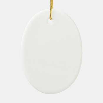 Design Your Own Ornament (oval) by StillImages at Zazzle