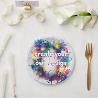 Design your own paper boards plates