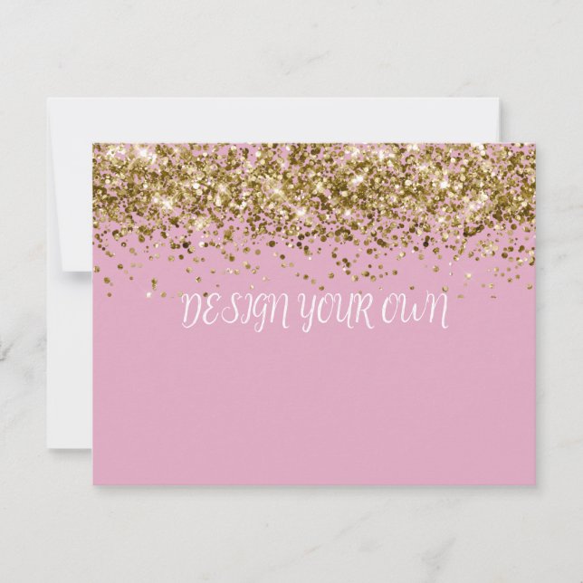 Design Your Own Party Invitation (Front)