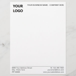 Design Your Own Personalized Business Letterhead