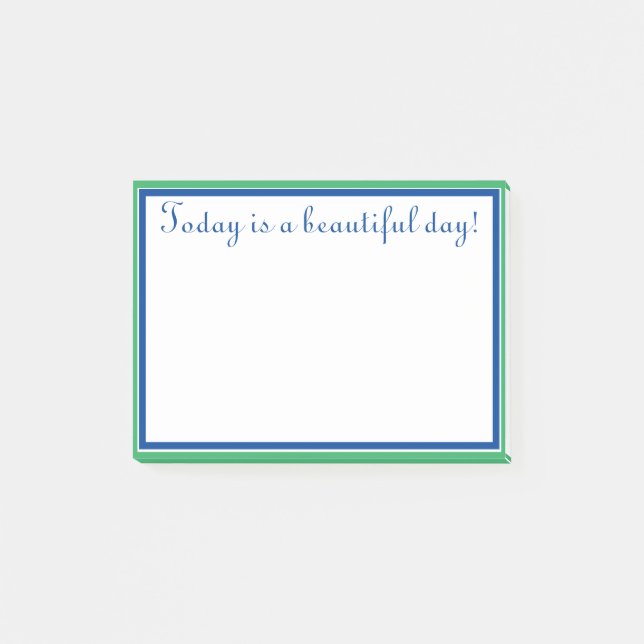 Design Your Own Personalized Custom Printed 3m Post-it Notes (Front)