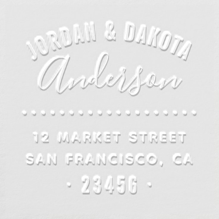 Design Your Own Personalized Embosser Zazzle