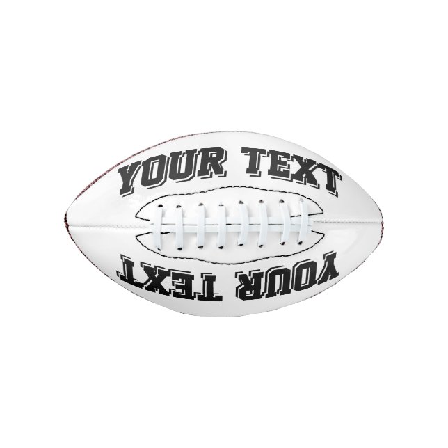 Design Your Own Personalized Football (Front)