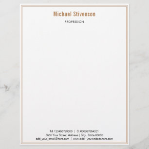 Design Your Own Personalized Letterhead