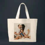 Design Your Own Personalized Photo  Large Tote Bag<br><div class="desc">Design Your Own Personalized Photo Large Tote Bag</div>