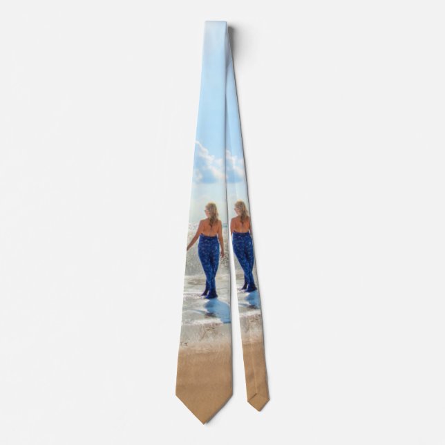 Design Your Own Personalized Photo Neck Tie (Front)