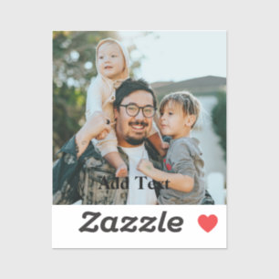 Design Your Own Personalized Photo Sticker