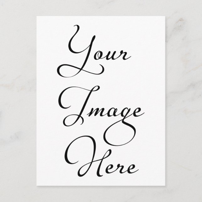 Design Your Own Personalized  Postcard (Front)