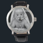 Design Your Own Personalized Watch<br><div class="desc">design your own individual wrist watch .. many styles and colors to choose from .. personalize with your own image / photo to make it yours .. watches from Ricaso</div>