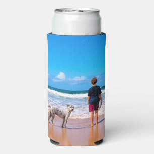 Design Your Own Pet Photo Can Coolers Gift