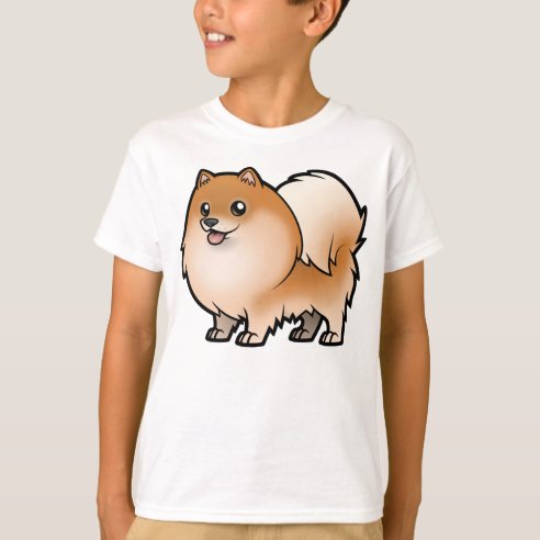 pomeranian tee shirts