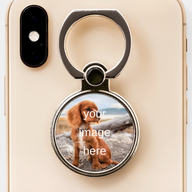 DESIGN YOUR OWN PHONE RING STAND (Close Up)