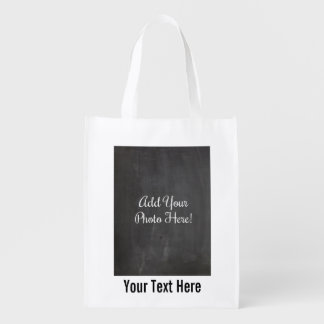 Design Your Own Photo and Text Custom Resuable Bag