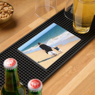 Design Your Own Photo Bar Mat Gift